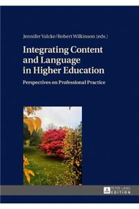 Integrating Content and Language in Higher Education