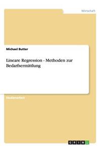 Lineare Regression - Methoden zur Bedarfsermittlung