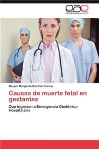 Causas de Muerte Fetal En Gestantes