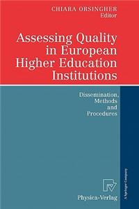 Assessing Quality in European Higher Education Institutions