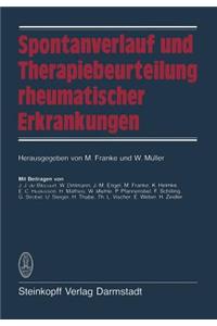 Spontanverlauf Und Therapiebeurteilung Rheumatischer Erkrankungen