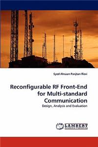 Reconfigurable RF Front-End for Multi-Standard Communication
