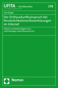 Der Drittauskunftsanspruch Bei Personlichkeitsrechtsverletzungen Im Internet