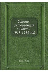 Союзная интервенция в Сибири 1918-1919 год