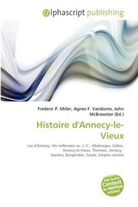 Histoire D'Annecy-Le-Vieux