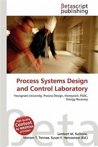 Process Systems Design and Control Laboratory