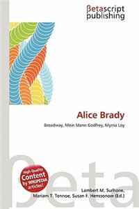 Alice Brady