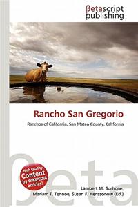 Rancho San Gregorio