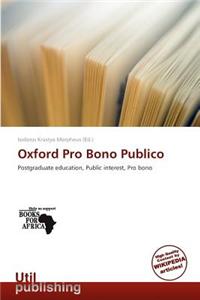 Oxford Pro Bono Publico