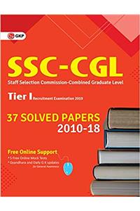 SSC Combined Graduate Level Tier I - 37 Solved Papers (2010-2018)