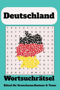 Wortsuchrätsel zum Thema Deutschland