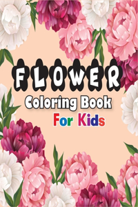 Flower Coloring Book for Kids