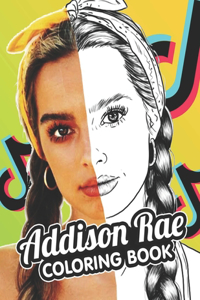 Addison Rae Coloring Book