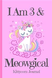 Kittycorn Journal I Am 3 & Meowgical