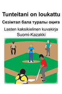 Suomi-Kazakki Tunteitani on loukattu/Сезімтал бала туралы оқиға Lasten kaksikielinen kuvakirja