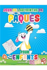 Jeux de labyrinthe de Pâques pour enfants
