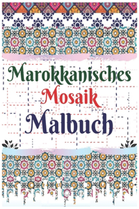 Marokkanisches Mosaik Malbuch