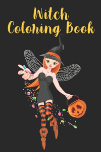 Witch Coloring Book