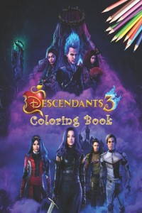 Descendants 3 Coloring Book