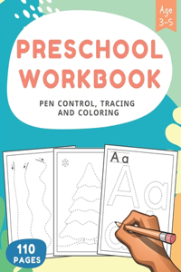 Preschool Workbook (Pen Control - Tracing - Coloring)