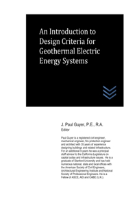 Introduction to Design Criteria for Geothermal Electric Energy Systems