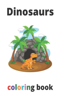 Dinosaurs coloring book