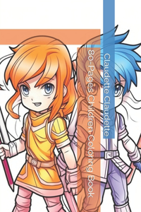 80-Pages Children Coloring Book