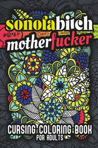 Cursing Coloring Book For Adults