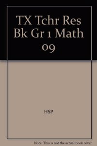 TX Tchr Res Bk Gr 1 Math 09