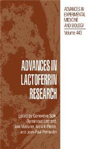 Advances in Lactoferrin Research