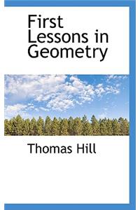 First Lessons in Geometry