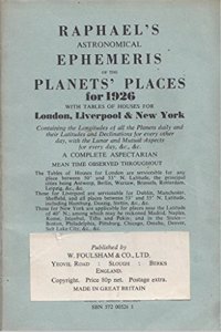Raphael's Astronomical Ephemeris
