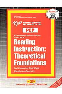 Reading Instruction: Theoretical Foundations