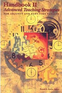 Handbook 11-Advanced Teaching Strategies for Adjunct Faculty