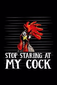 Stop staring at my cock