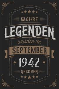 Wahre Legenden wurden im September 1942 geboren