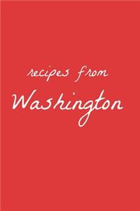 Recipes from Washington