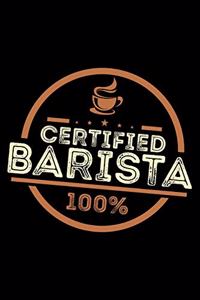 Certified Barista 100%