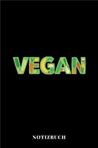 Vegan - Notizbuch