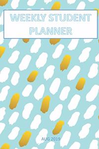 Weekly Student Planner Aug 2019