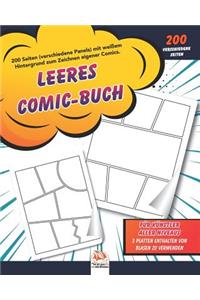 Leeres Comic-Buch