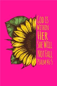 God Is Within Her She Will Not Fall