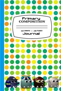 Primary Composition Journal 120 Sheets 240 Pages