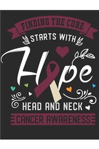 Finding the Cure Starts with Hope Head and Neck Cancer Awareness