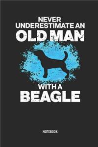 Never Underestimate an Old Man with a Beagle - Notebook