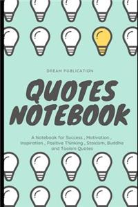 Quotes Notebook