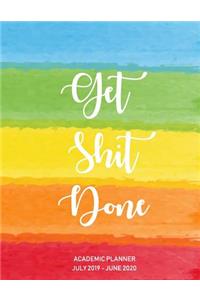 July 2019 - June 2020 Academic Planner