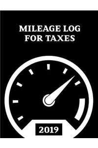 2019 Mileage Log For Taxes