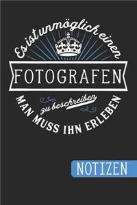 Es ist unmöglich einen Fotografen zu beschreiben
