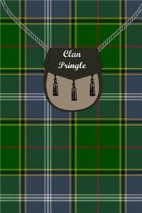 Clan Pringle Tartan Journal/Notebook